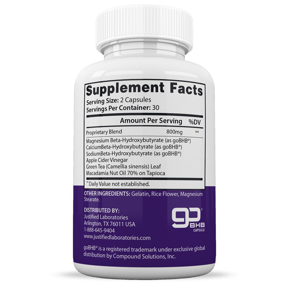 (2 Pack) Trim Life Labs Keto Pills Includes Apple Cider Vinegar Gobhb® 120 Capsules - Nutricity.com.au