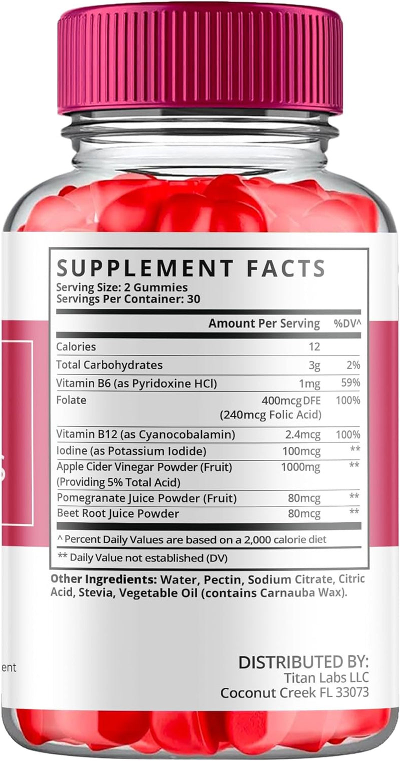 (3 Pack) Biofuel Keto ACV Gummies - Apple Cider Vinegar Supplement for Weight Loss - Energy & Focus Boosting Dietary Supplements for Weight Management & Metabolism - Fat Burn - 180 Gummies - Nutricity.com.au