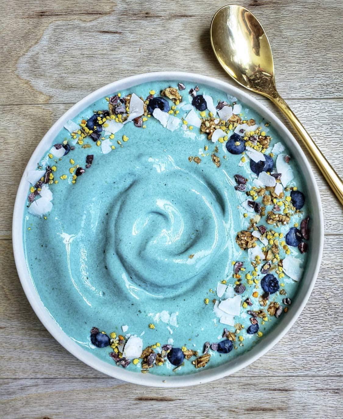 100% Blue SPIRULINA Powder by POPJOY - Vibrant SUPERFOODS