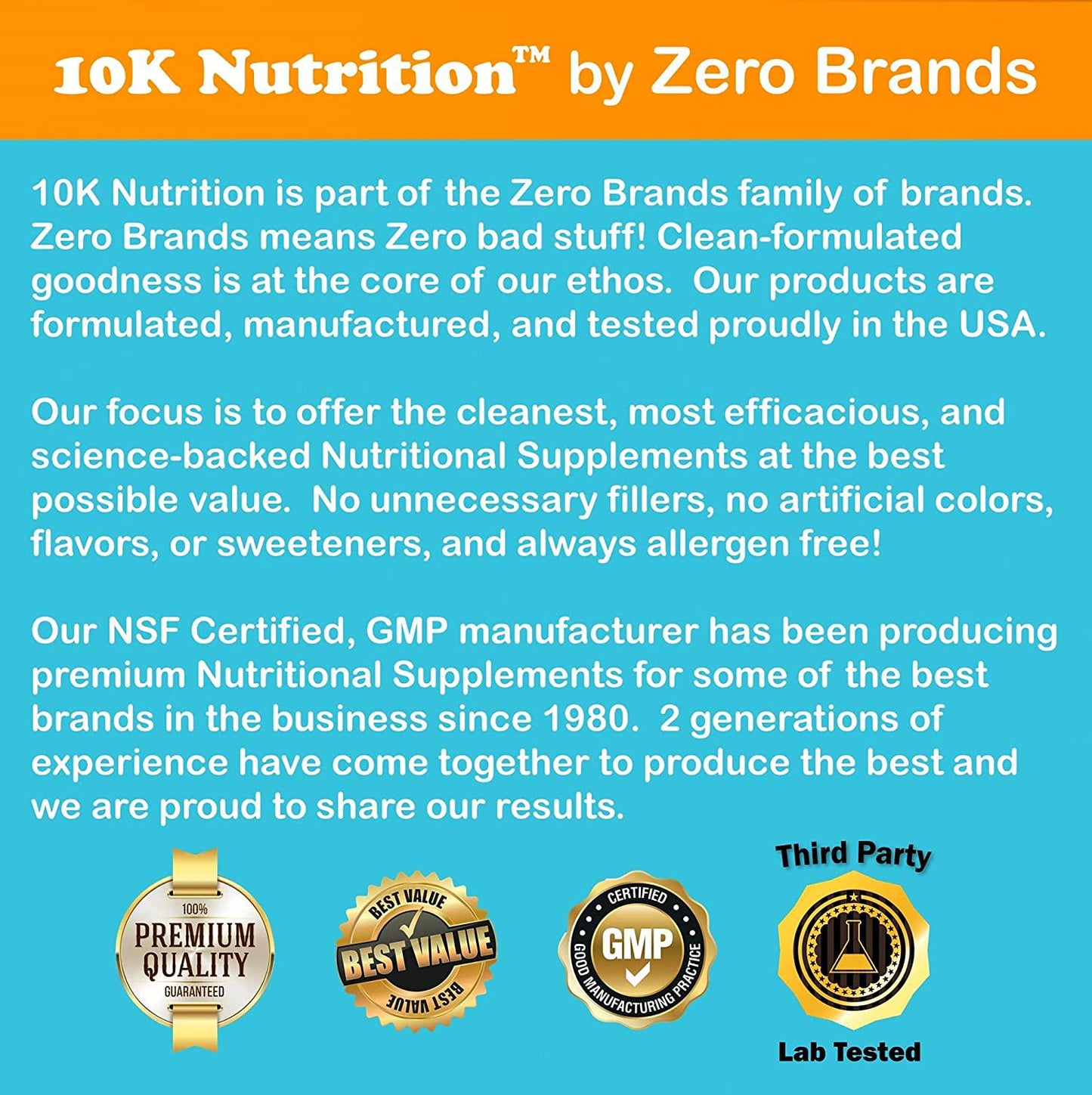 10K Nutrition Vitamin D3 10,000iu (250 mcg) Chewable Orange, Immune Support, Bone and Joint Support, Mood Support, Non-GMO, Gluten Free, Vegetarian, Natural Flavor, 100 Chewable Tablets