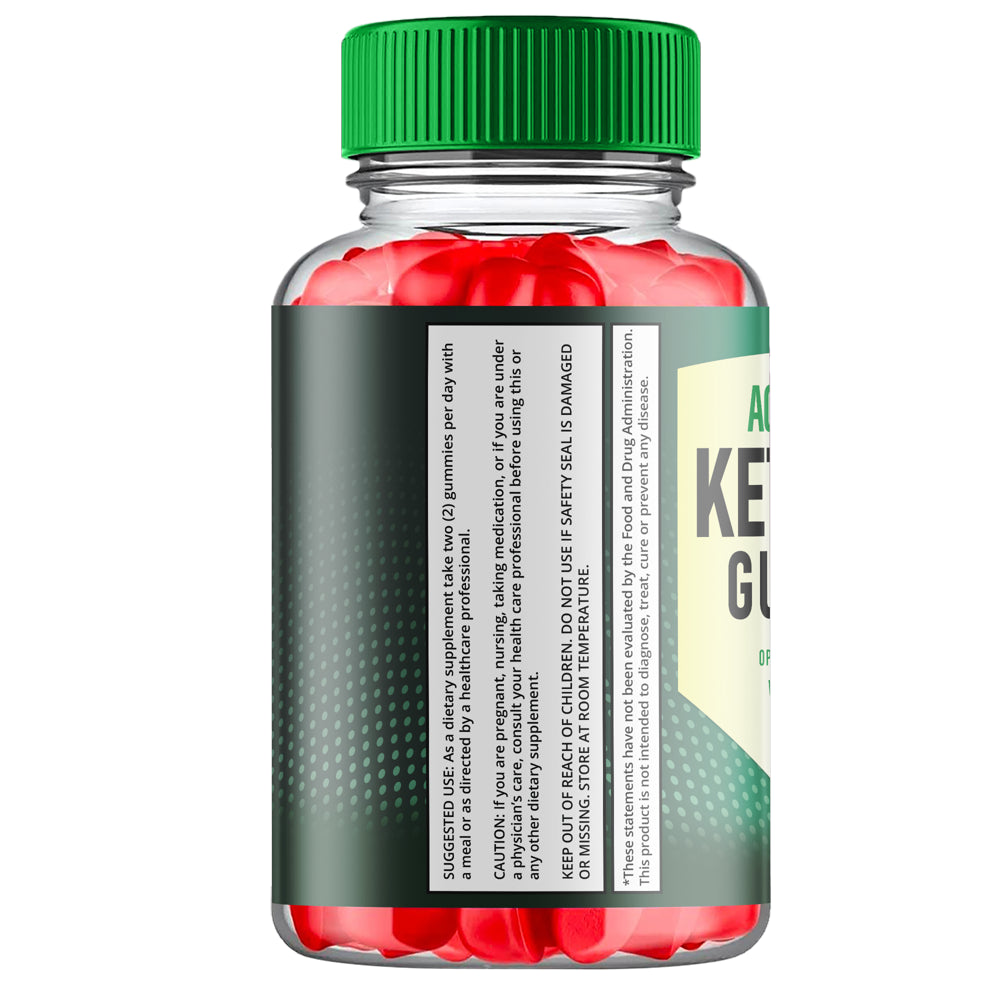(2 Pack) ACV for Health Keto ACV Gummies - Energy & Focus Boosting Dietary Supplements for Weight Management & Metabolism - Fat Burn - 120 Gummies - Nutricity.com.au