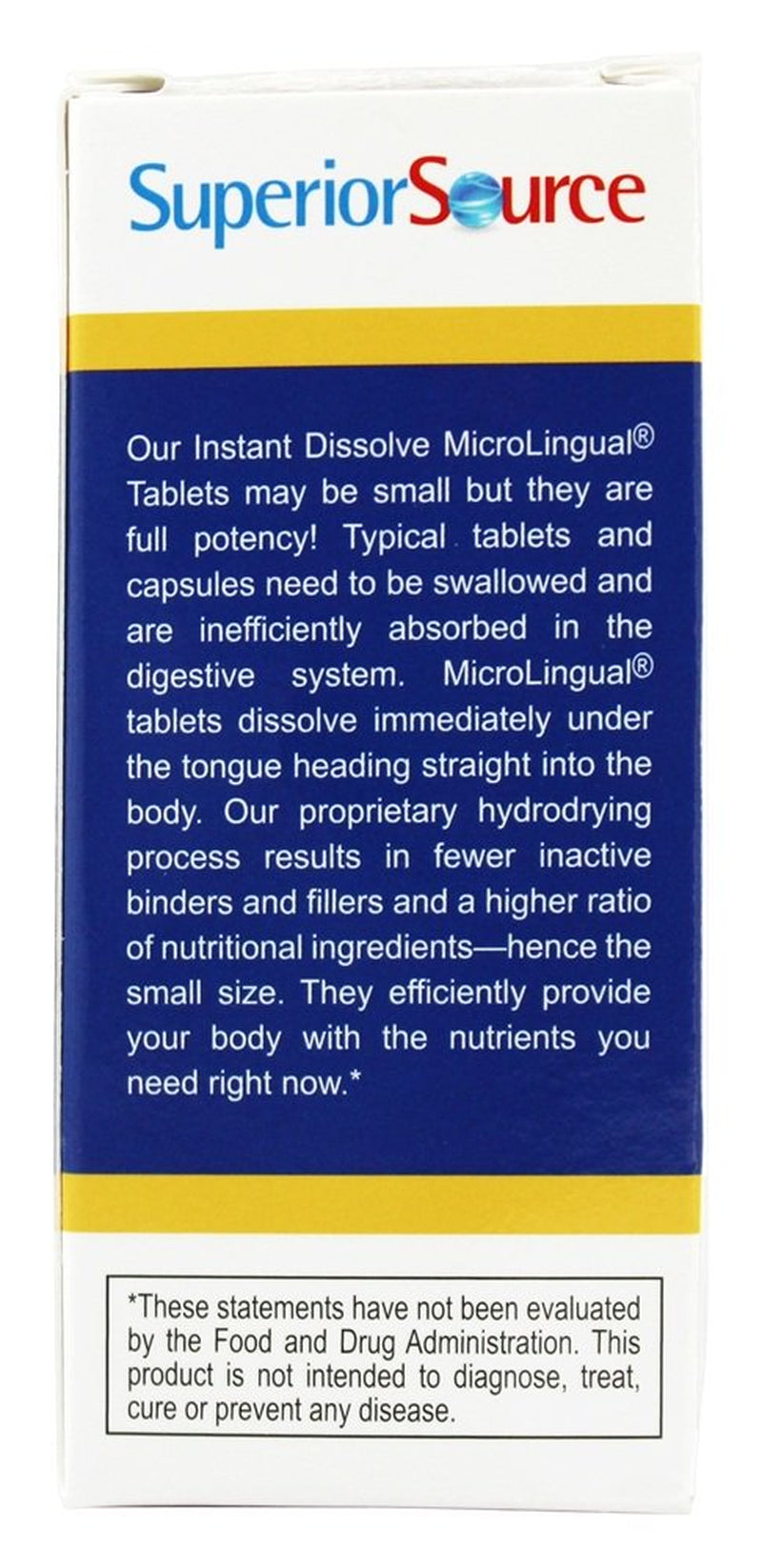 Melatonin, 5 Mg, 60 Microlingual Instant Dissolve Tablets, Superior Source