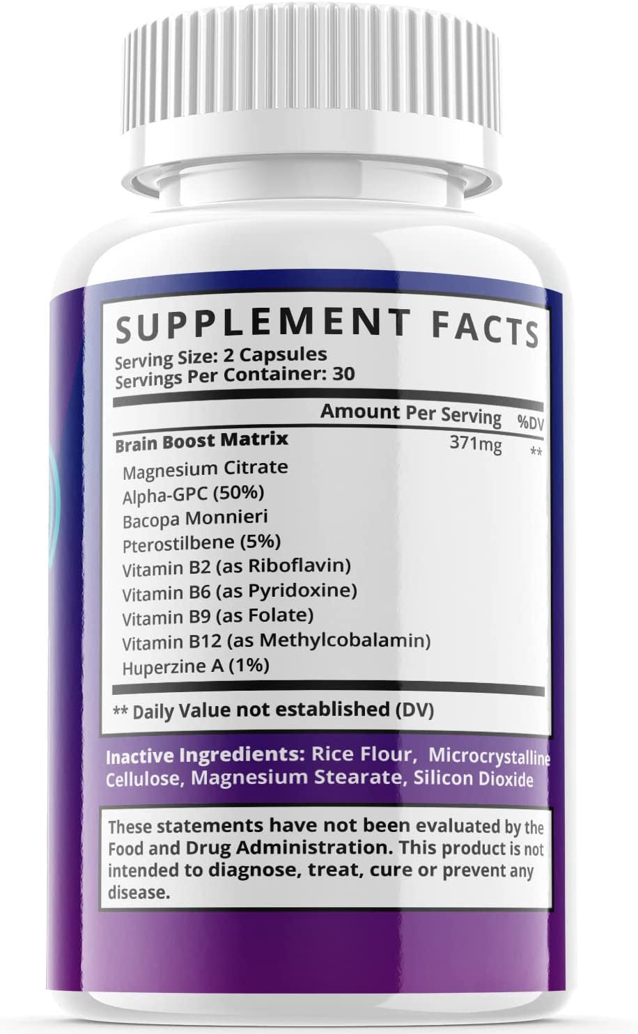 (2 Pack) Neuro Lift - Nootropic Memory Booster Dietary Supplement for Focus, Memory, Clarity, & Energy - Advanced Cognitive Formula for Maximum Strength - 120 Capsules - Nutricity.com.au