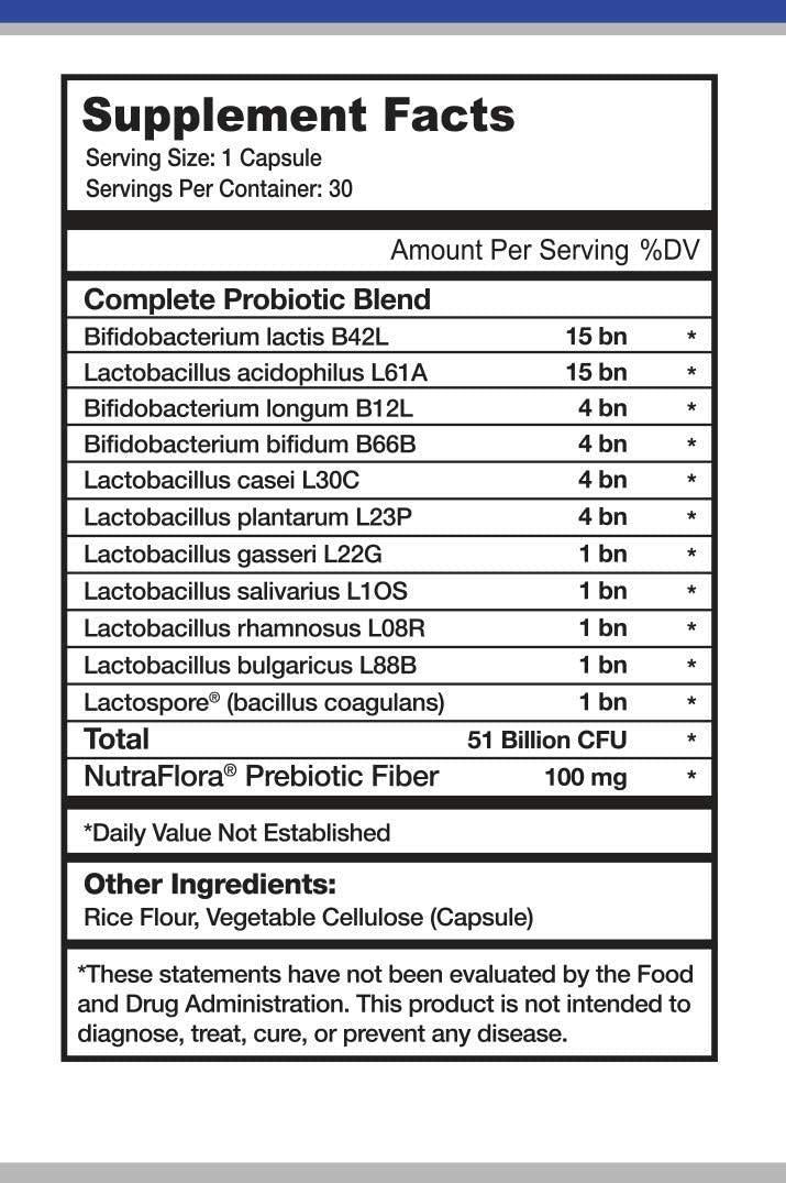 1MD Complete Probiotics, 30 Capsules