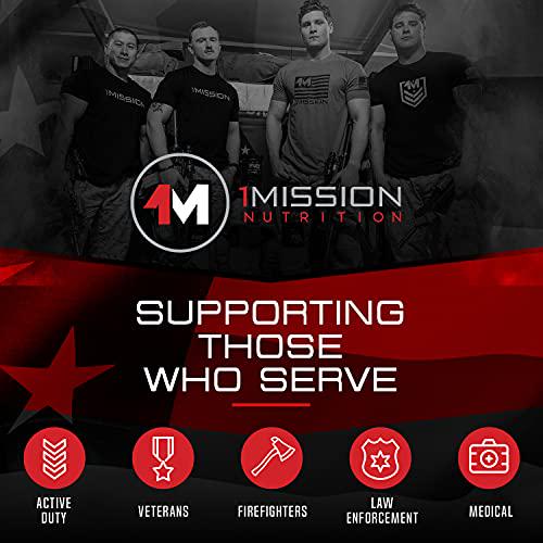 1Mission Nutrition 1Fury, Advanced Workout Powder, Fat Burning Pre-Workout, Great for Strength, Energy and Pumps (30 Servings, Watermelon Rage)
