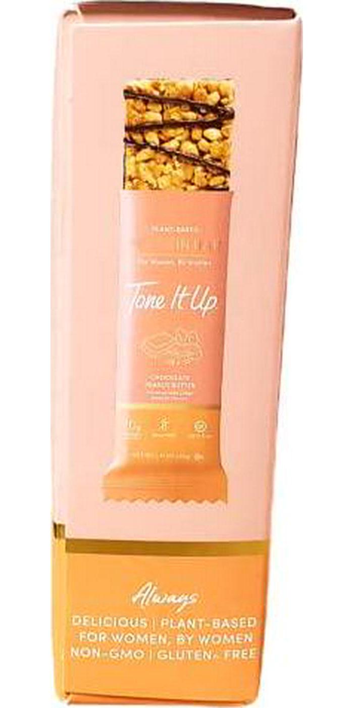 1 Pack of 4 - 1.41 oz (40g) Bars each. NET WT 5.64 oz (160g). TONE IT UP Plant Based PROTEIN BAR - For Women, By 4 Count (Pack of 1)