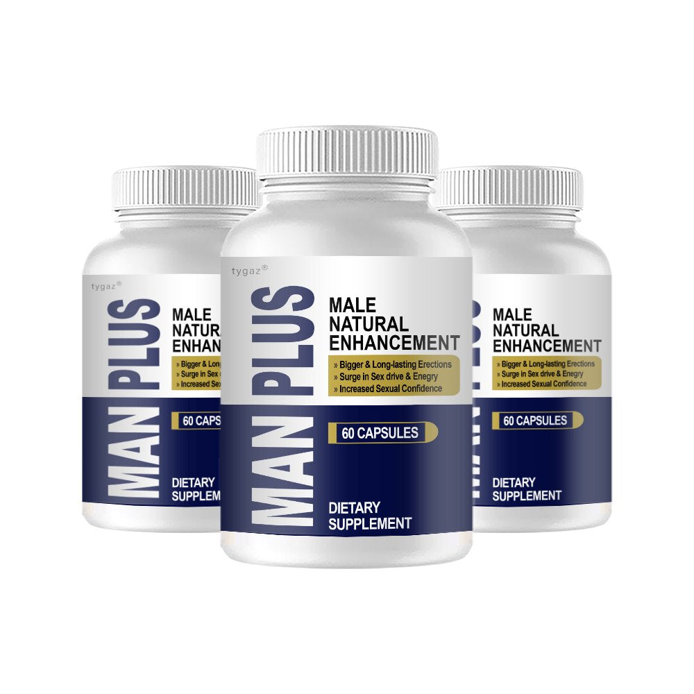 (3 Pack) Manplus - Man plus Natural Supplement for Men - Nutricity.com.au