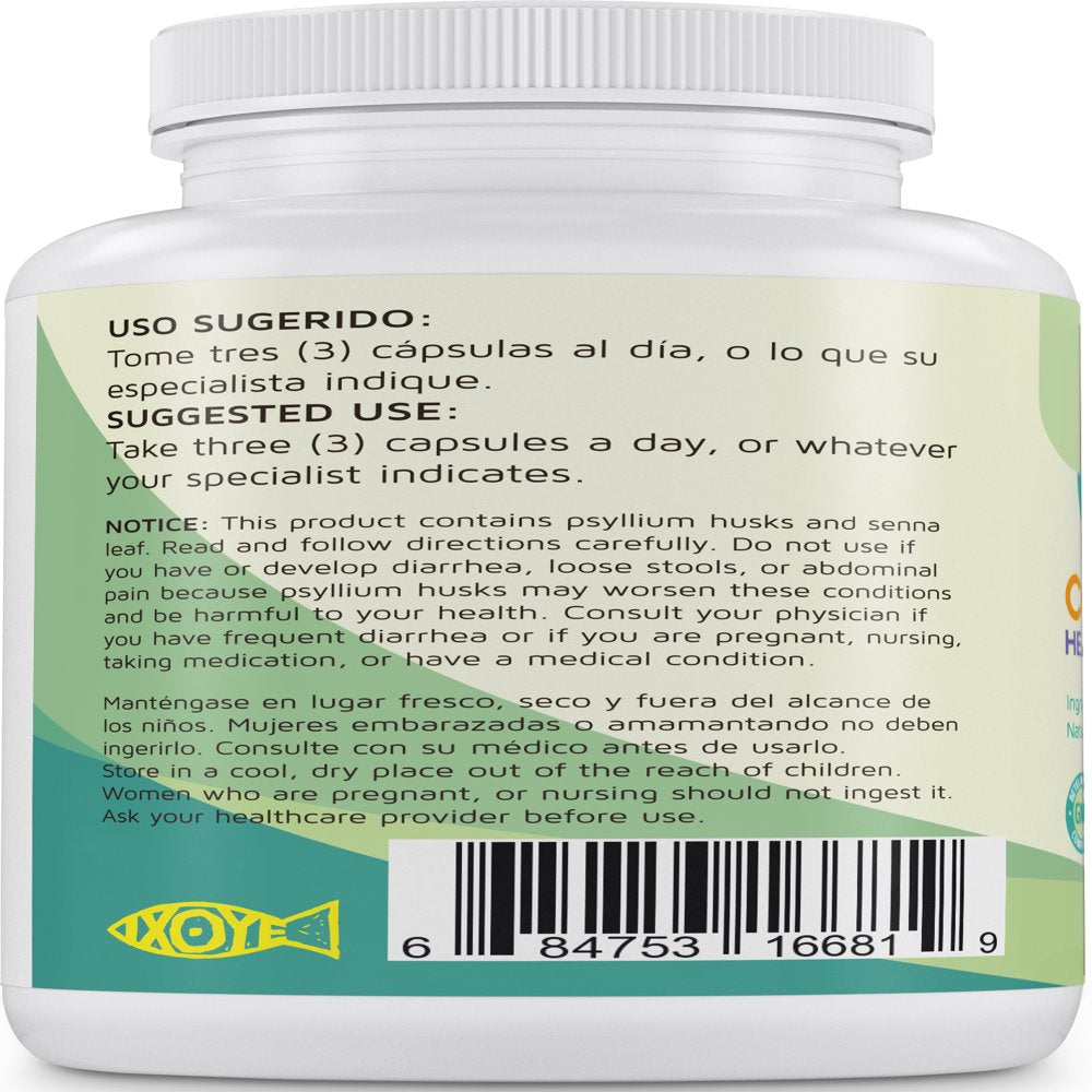 Colosan plus Colon Cleanse Capsules by Betel Natural - Healthy Colon Detox - 90 Capsules