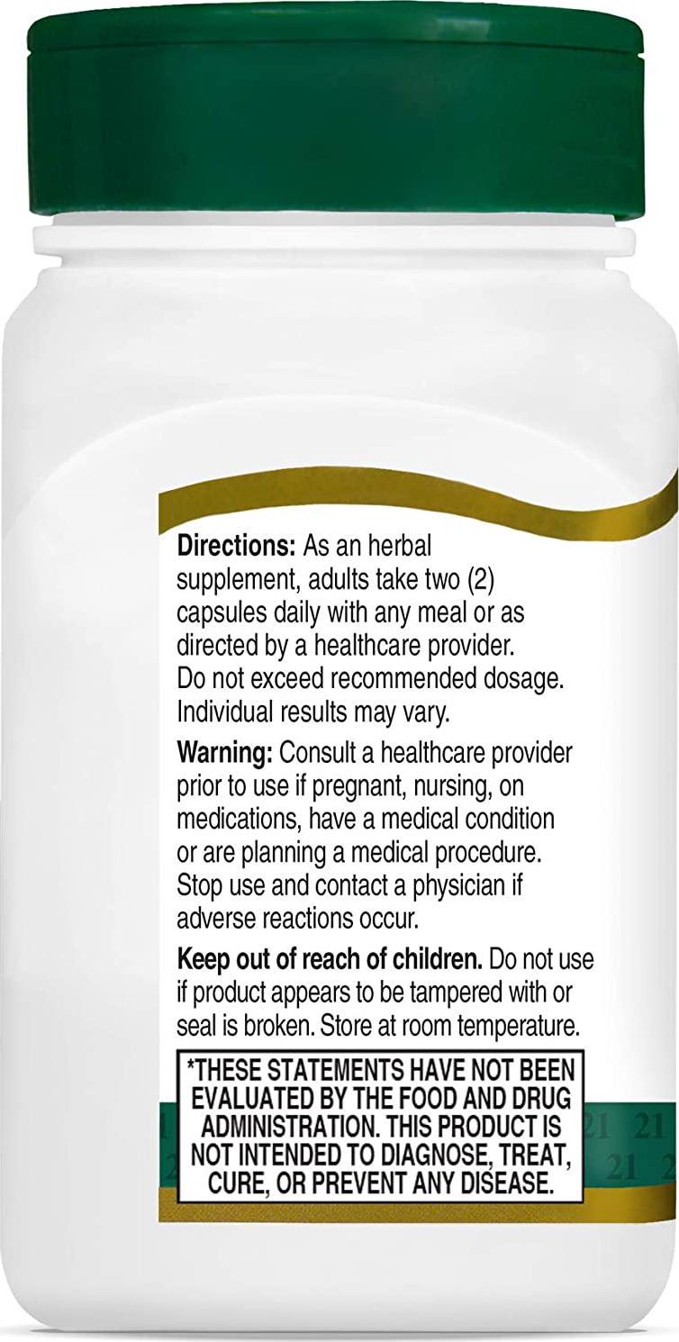 21st Century Milk Thistle Extract Veg Capsules, 60 Count