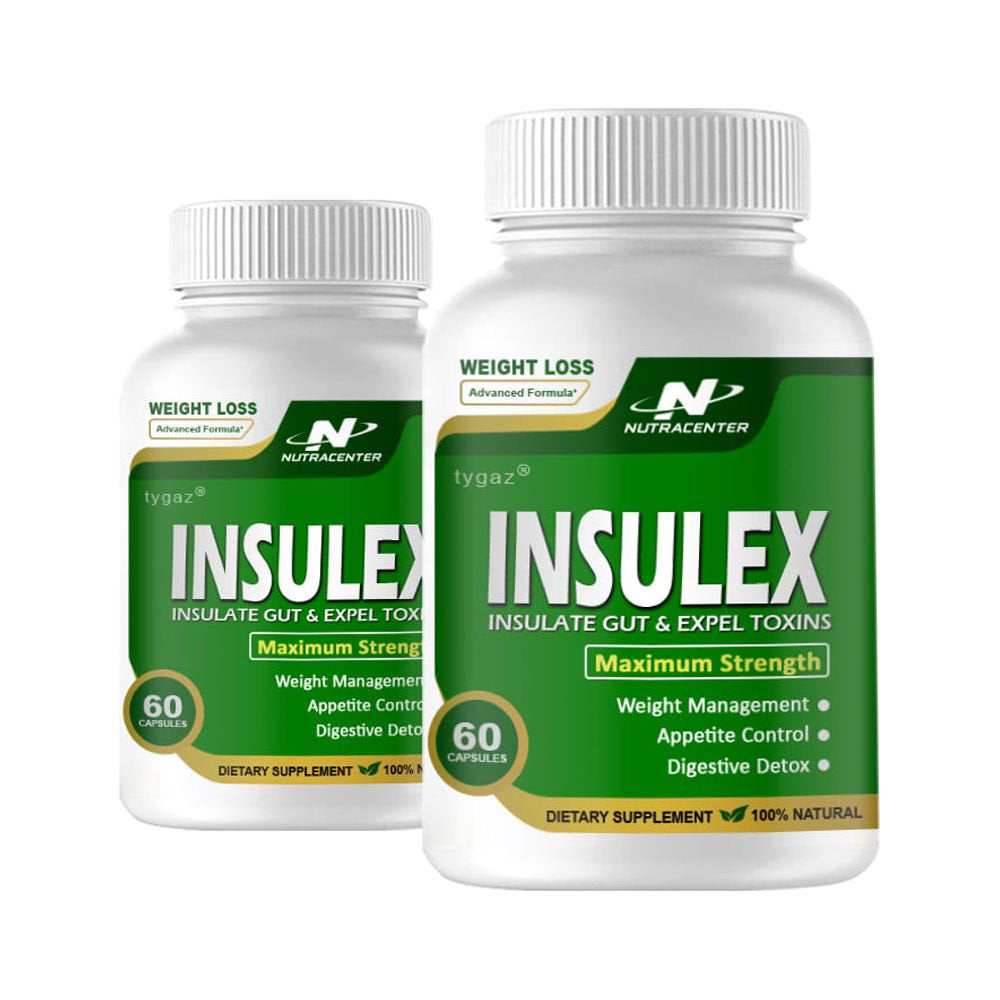 (2 Pack) Insulex - Nutra Center Insulex Insulate Gut Health Support - Nutricity.com.au
