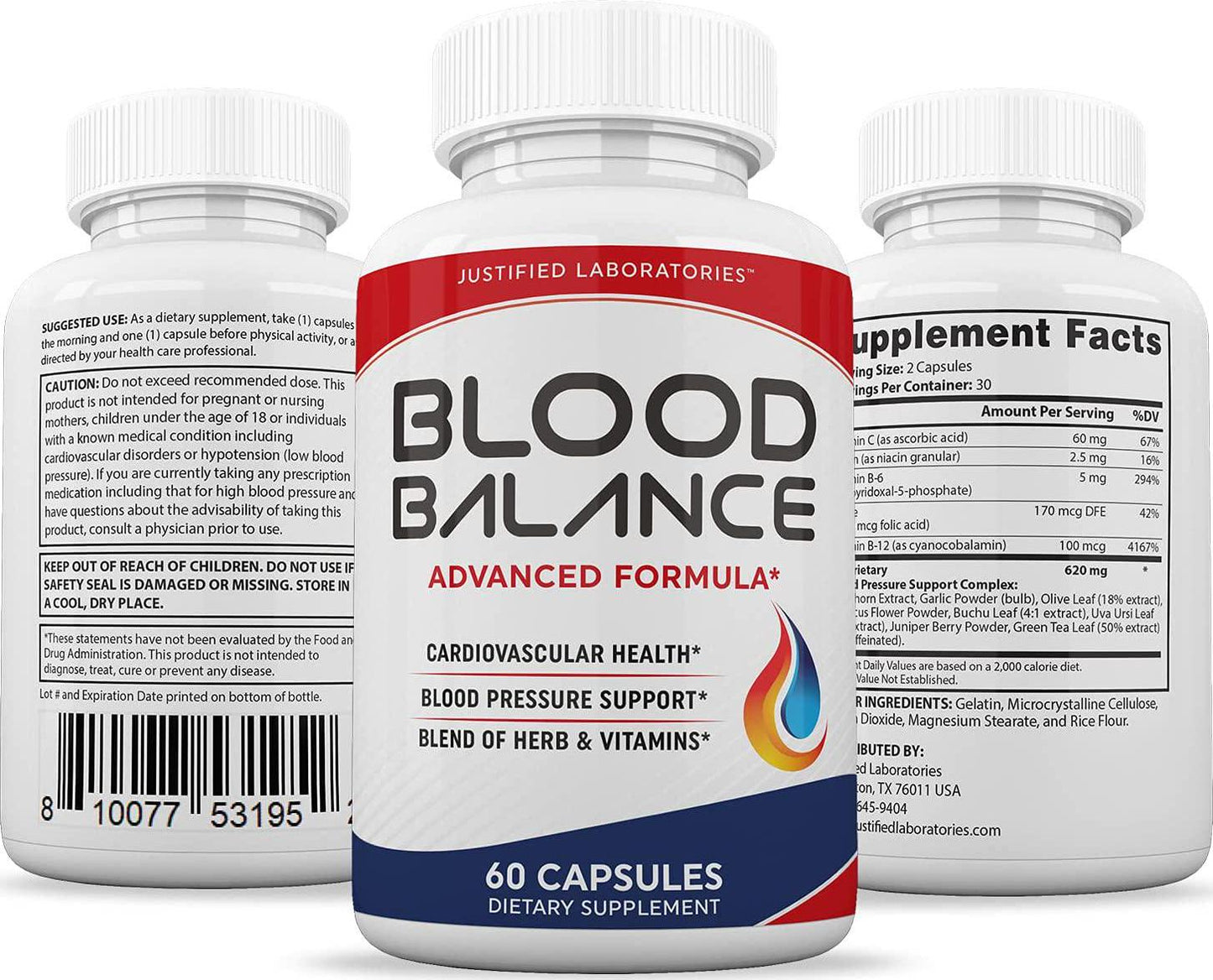 (2 Pack) Blood Balance Advanced Formula All Natural Blood Sugar Support Supplement Pills 120 Capsules - Nutricity.com.au