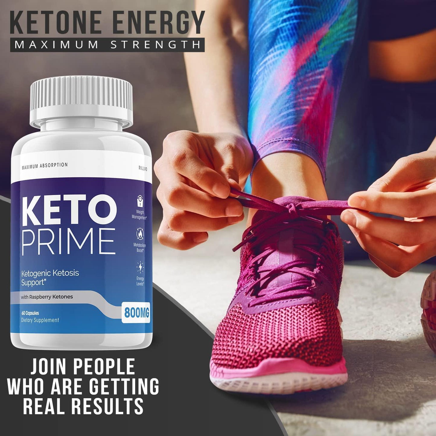 (2 Pack) Keto Prime Pill Advanced Ketogenic Weight Loss Support (120 Capsules) - Nutricity.com.au