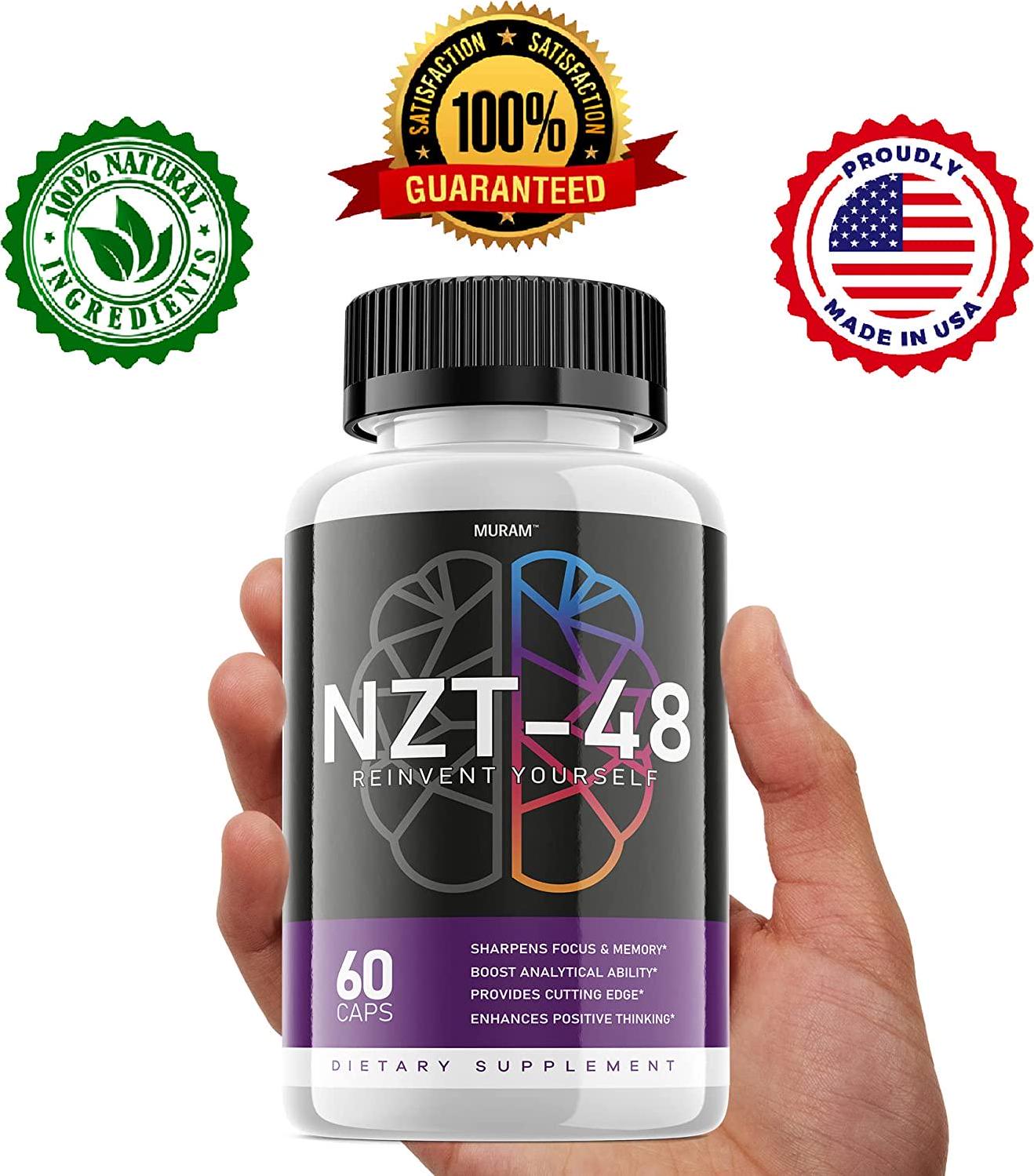 (2 Pack) NZT-48 Limitless Pill, Focus Original Formula, 2 Month Supply - Nutricity.com.au