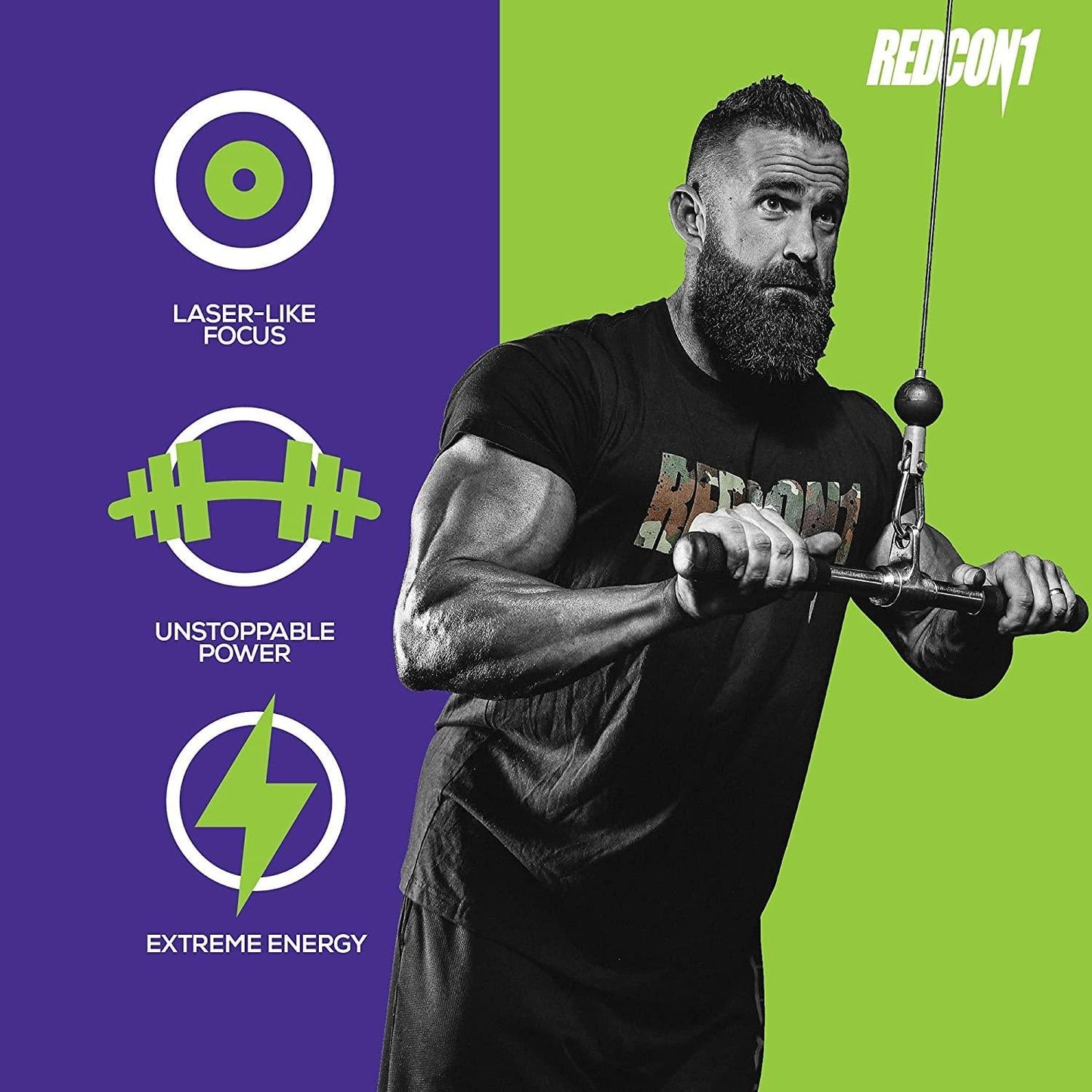 2 Pack Redcon1 Total War - Pre Workout Powder, 30 Servings, (Sour Gummy Bear) Boost Energy, Increase Endurance and Focus, Beta-Alanine, 350mg Caffeine, Citrulline Malate, Nitric Oxide Booster