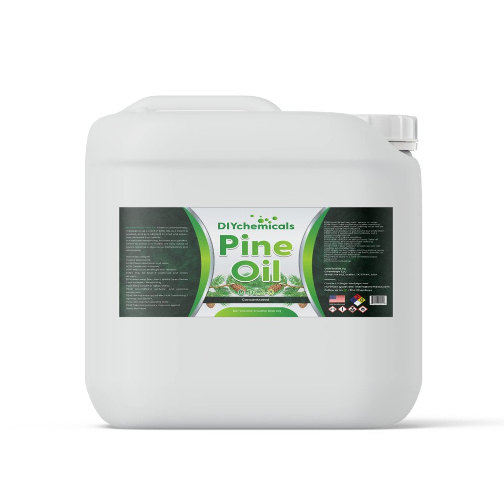 Diychemicals Organic Pine Oil - Highly Concentrated Essential Oil Extract, Multipurpose Use for Aromatherapy, Plants, Bath Oils, Cleaning, Massage Oils, Natural Deodorizer - Bulk Pine Oil | 4 Fl Oz