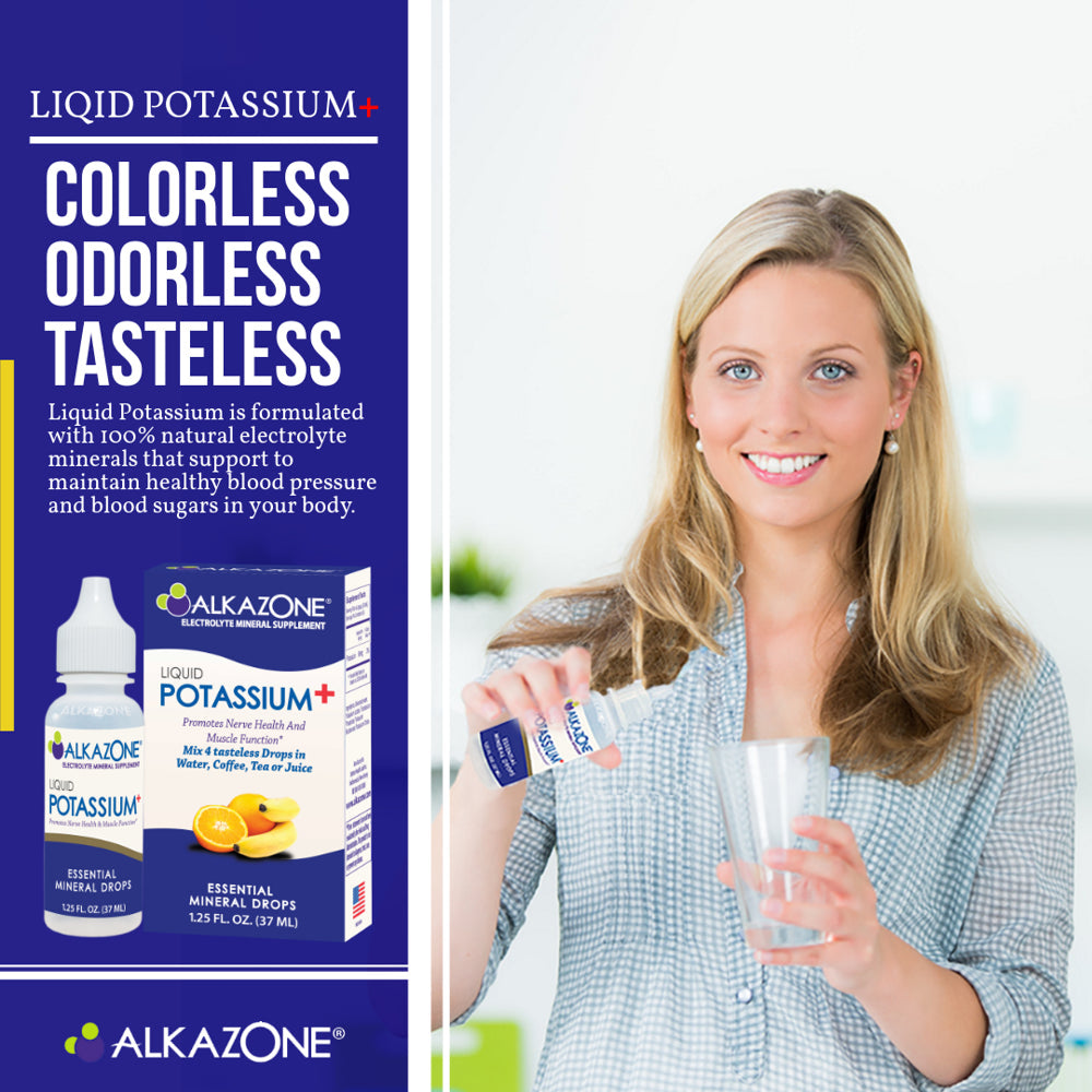 Alkazone - Potassium Liquid Drops - 1 Each - 1.25 Fz