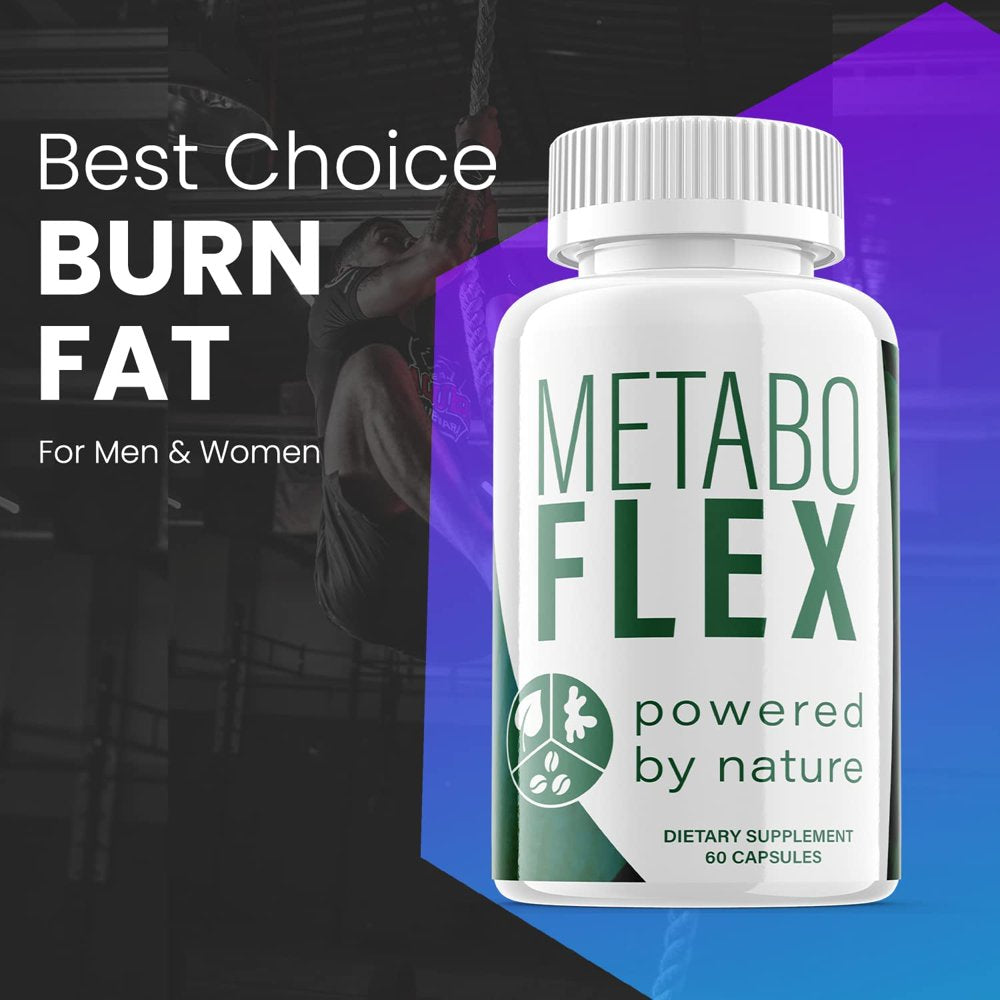 (2 Pack) Metaboflex - Keto Weight Loss Formula - Energy & Focus Boosting Dietary Supplements for Weight Management & Metabolism - Advanced Fat Burn Raspberry Ketones Pills - 120 Capsules - Nutricity.com.au