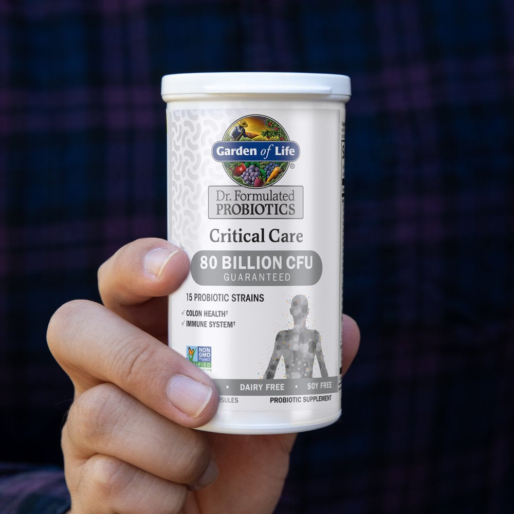 Garden of Life Dr. Formulated Critical Care Probiotics, 80 Billion CFU, 30Ct