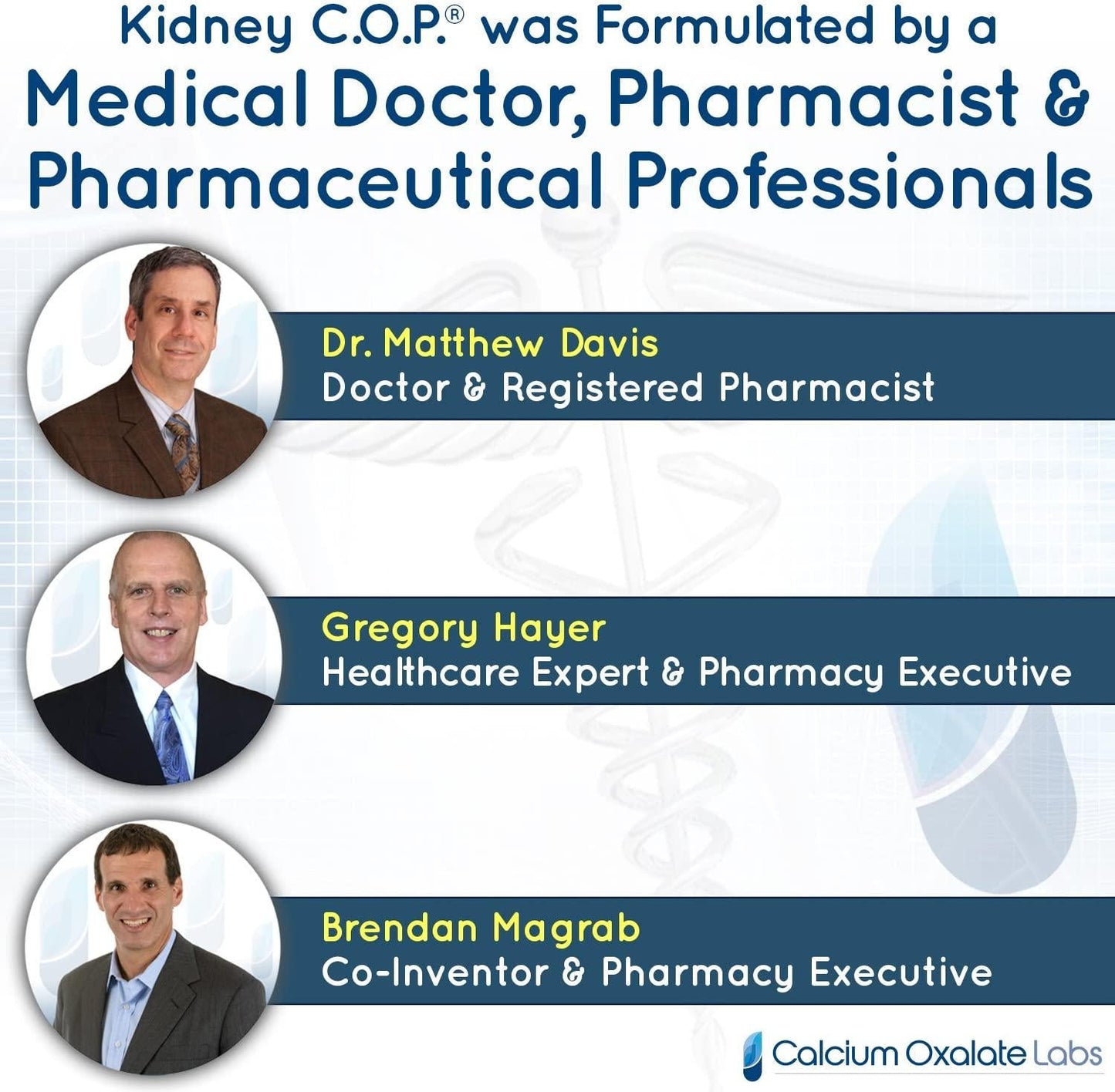 (3 Bottles of 120 Vegetarian DR Opaque Capsules) - Kidney COP Calcium Oxalate Protector 120 Capsules, Patented Kidney Support for Calcium Oxalate Crystals, Helps Stops Recurrence of Stones, Stronger Than Chanca Piedra Stone Breaker and Crusher 3 Pack - Nutricity.com.au