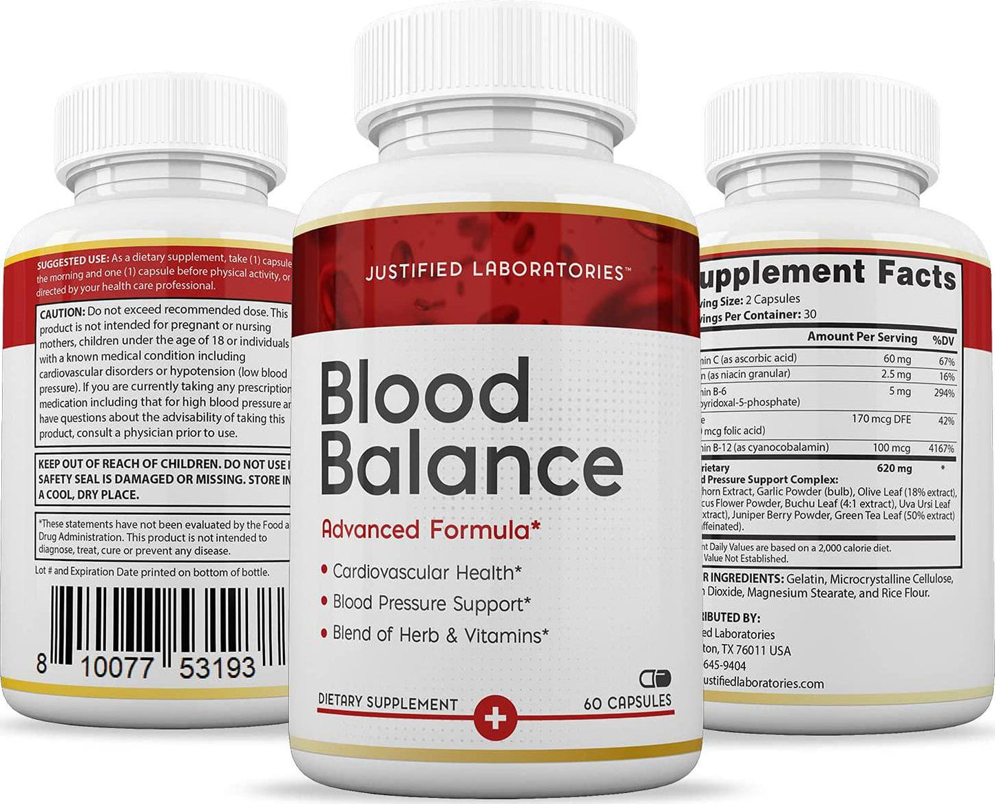 (3 Pack) Blood Balance Advanced Formula All Natural Blood Sugar Support Supplement Pills 180 Capsules - Nutricity.com.au