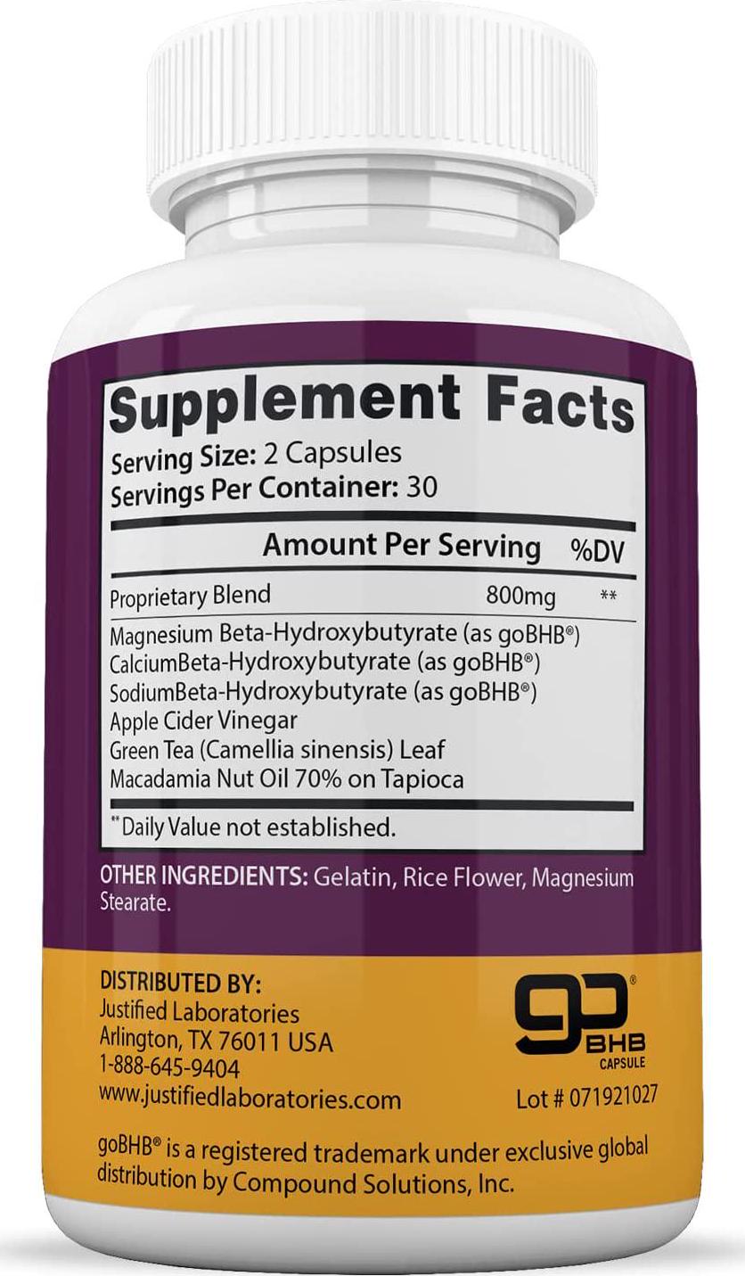 (3 Pack) Keto Advantage Keto Burn Pills Includes Apple Cider Vinegar goBHB Exogenous Ketones Advanced Ketogenic Supplement Ketosis Support for Men Women 180 Capsules - Nutricity.com.au