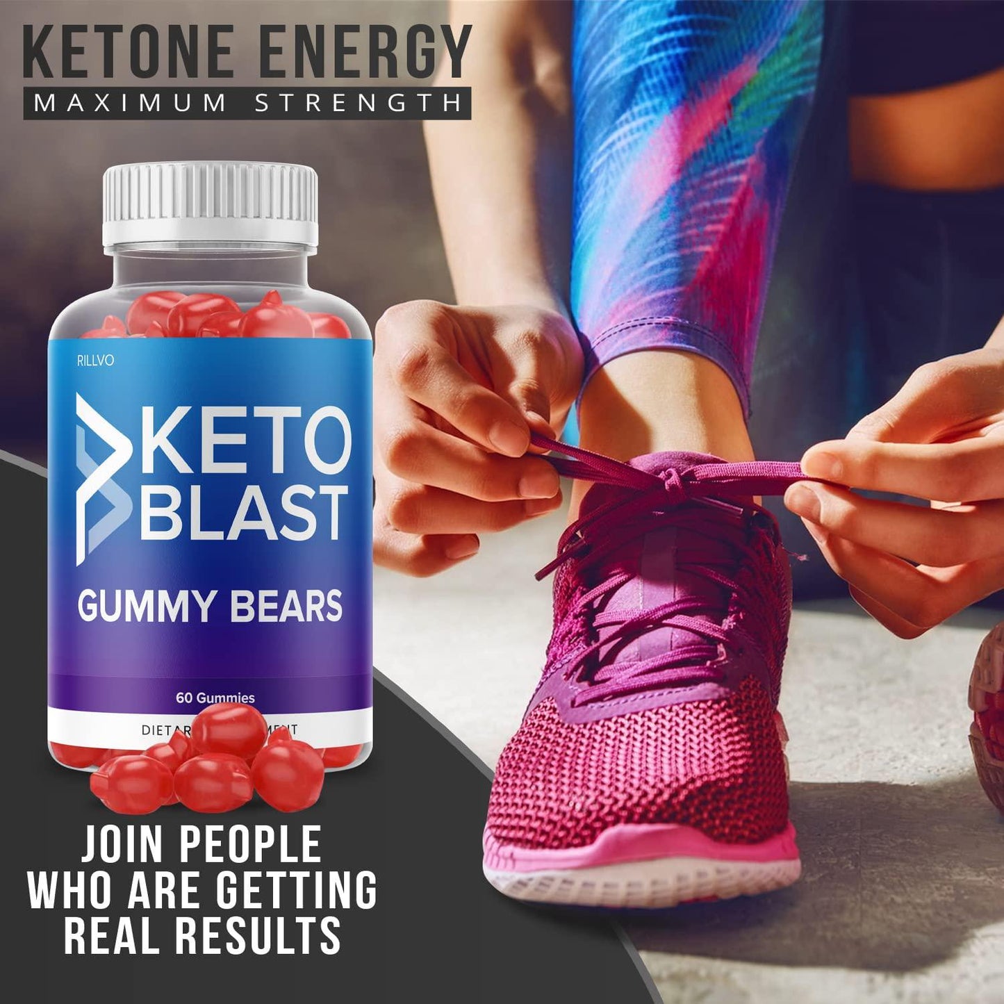 (3 Pack) Keto Blast Gummies Advanced Ketogenic Formula (180 Gummies) - Nutricity.com.au