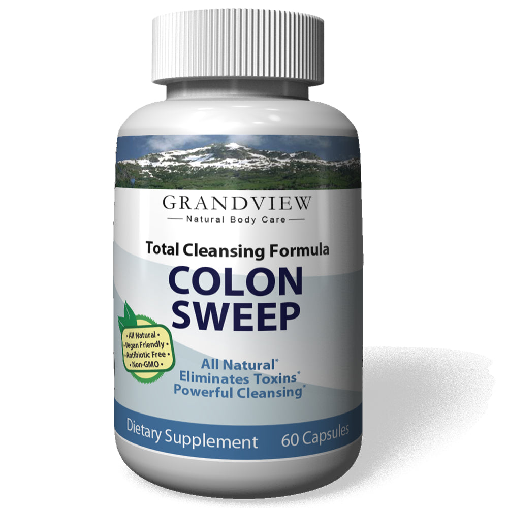Colon Sweep - Natural Constipation Relief and Detox with Psyllium Husk, Cascara Sagrada, Flush Wasteful Toxins Out of Your Body and Feel Better