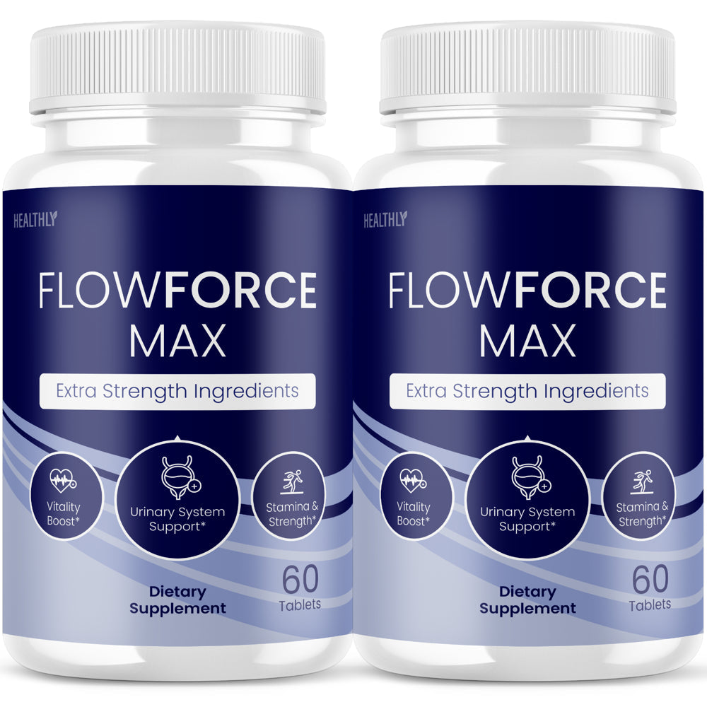 (2 Pack) Flowforce Max- Prostate Support/Stamina/Strength Vitality Boost 120 Capsules - Nutricity.com.au