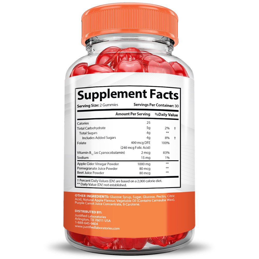 (2 Pack) Genix Lab Keto ACV Gummies 1000MG Dietary Supplement 120 Gummys - Nutricity.com.au