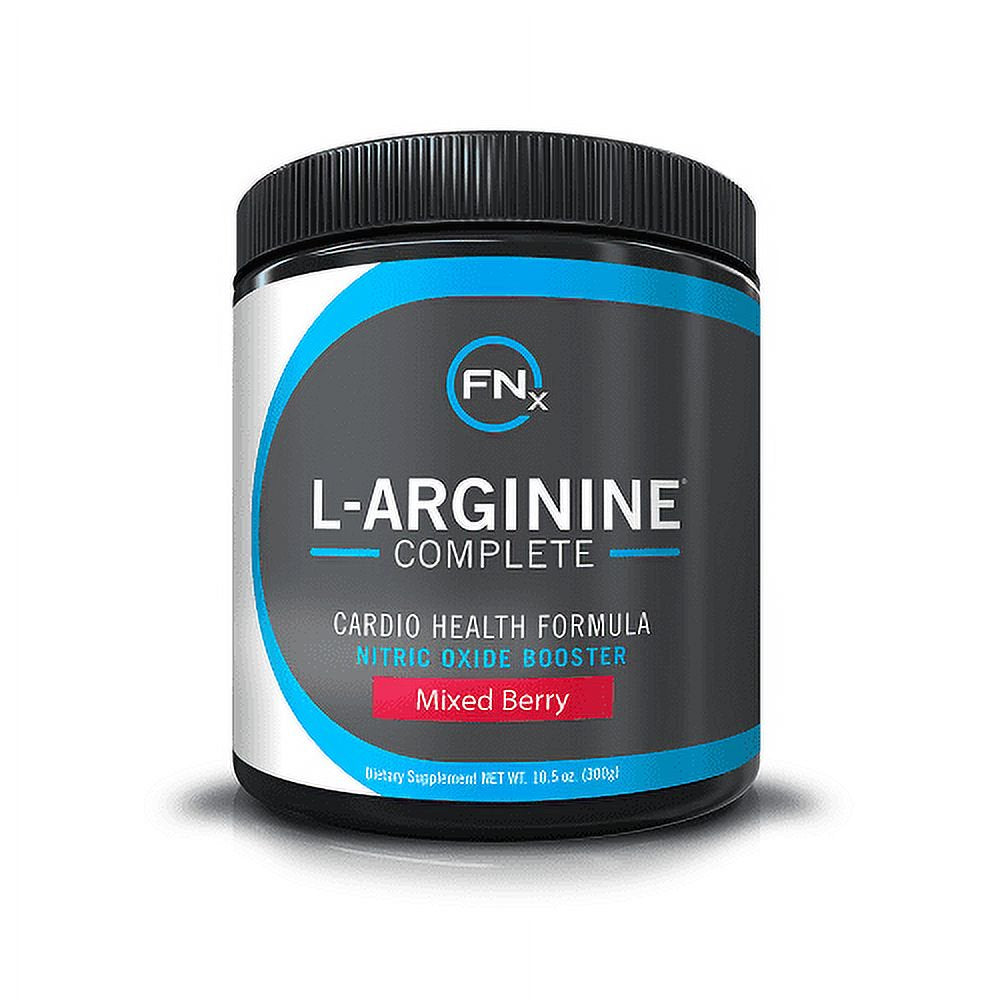 Fenix Nutrition L-Arginine Complete, Mixed Berry - 5000Mg L Arginine, Nitric Oxide Booster, Natural Supplement, Increases Energy and Endurance