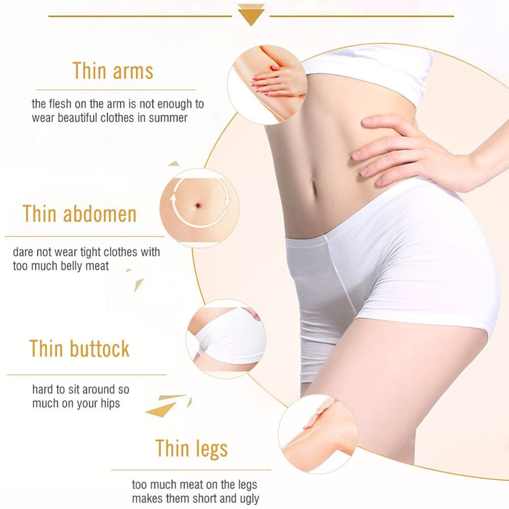 Chinatera 50Pcs Lazy Slimming Belly Patch Fast Burning Fat Lose Weight Navel Sticker