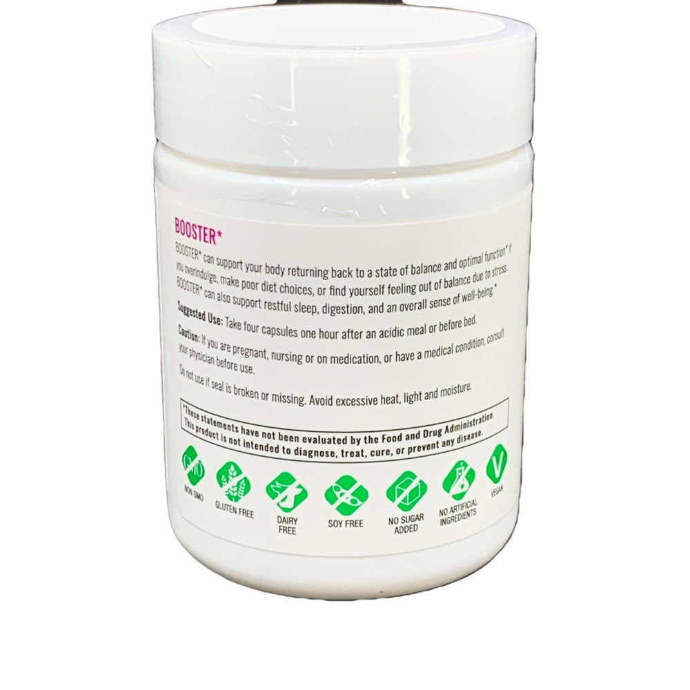 Seacret Alkaline Booster Dietary Supplement Sevenpoint2 120 Capsules 7.2 Ph Life