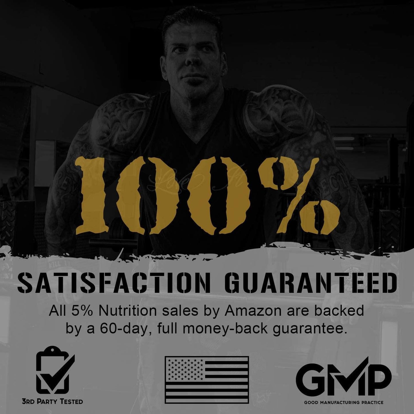 5% Nutrition L-Glutamine 5000 Supplement w/ L-Alanine | Immune and Digestive Support | Amino Acid Muscle Builder Post Workout Recovery | Unflavored (60 Servings)