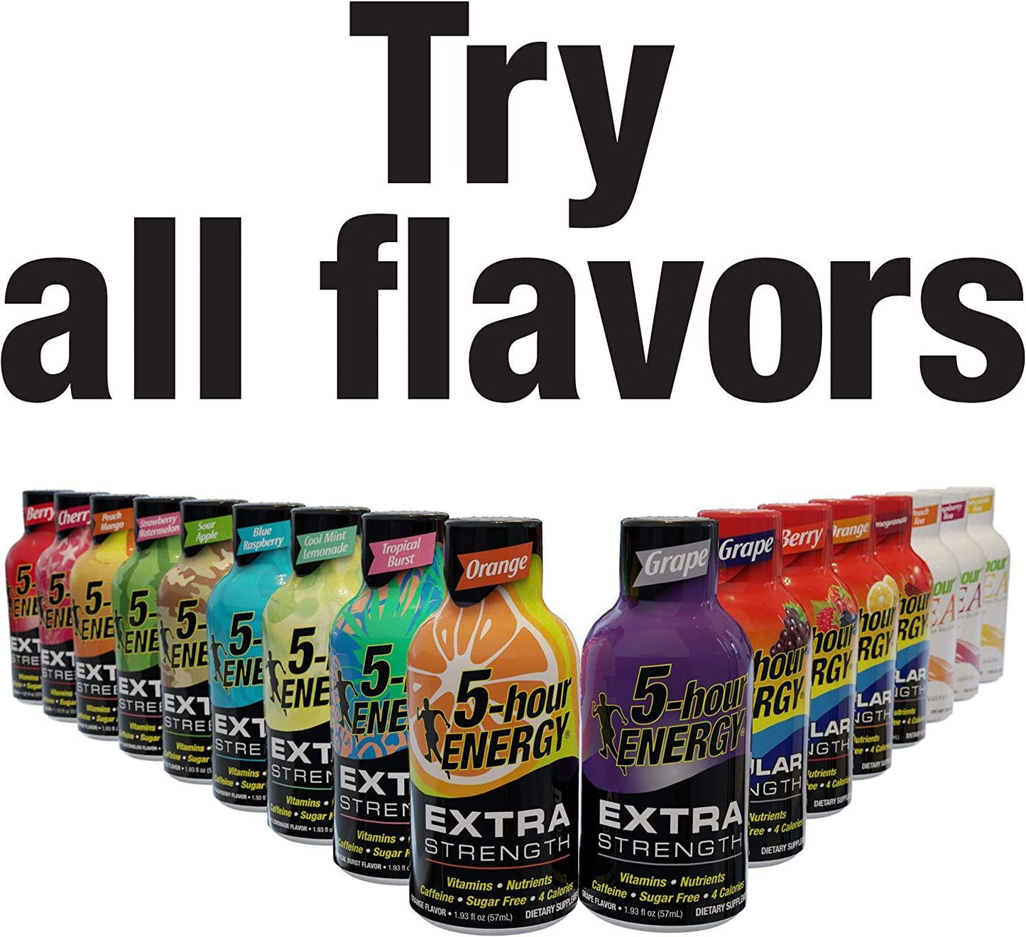 5-hour ENERGY Shot, Extra Strength, Sour Apple, 1.93 oz.