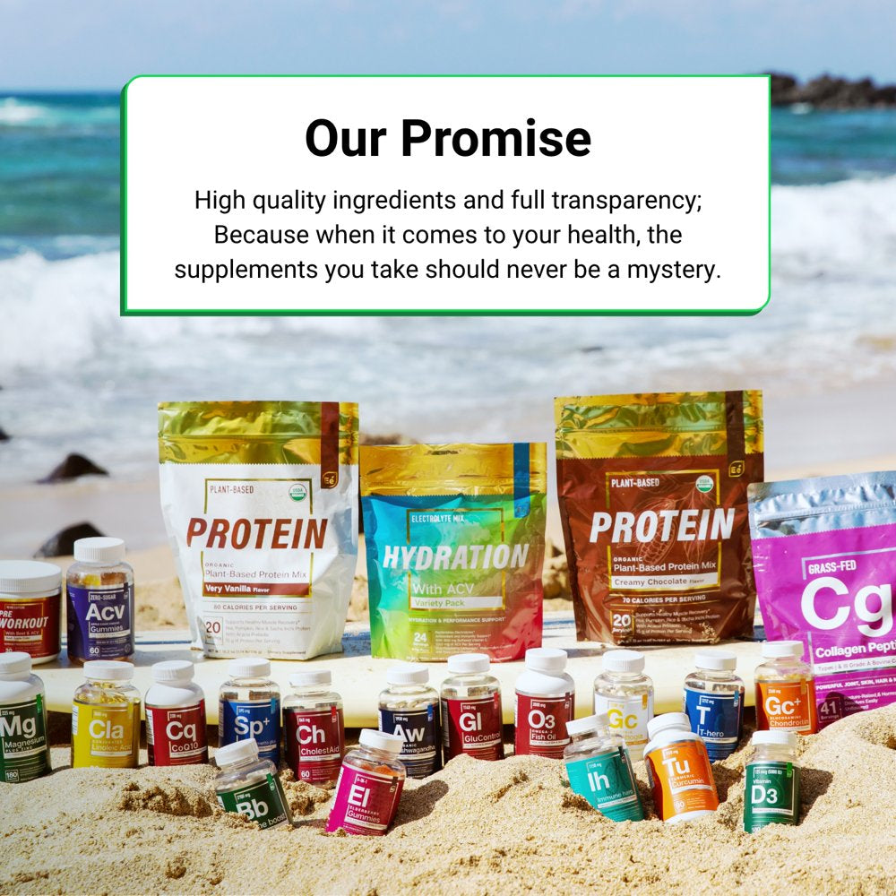 Essential Elements Male Health Supplement - Muscle Support & T-Health with DIM, Ashwagandha, Shilajit, More | T-Hero 60 Vegan Capsules (2-Pack)