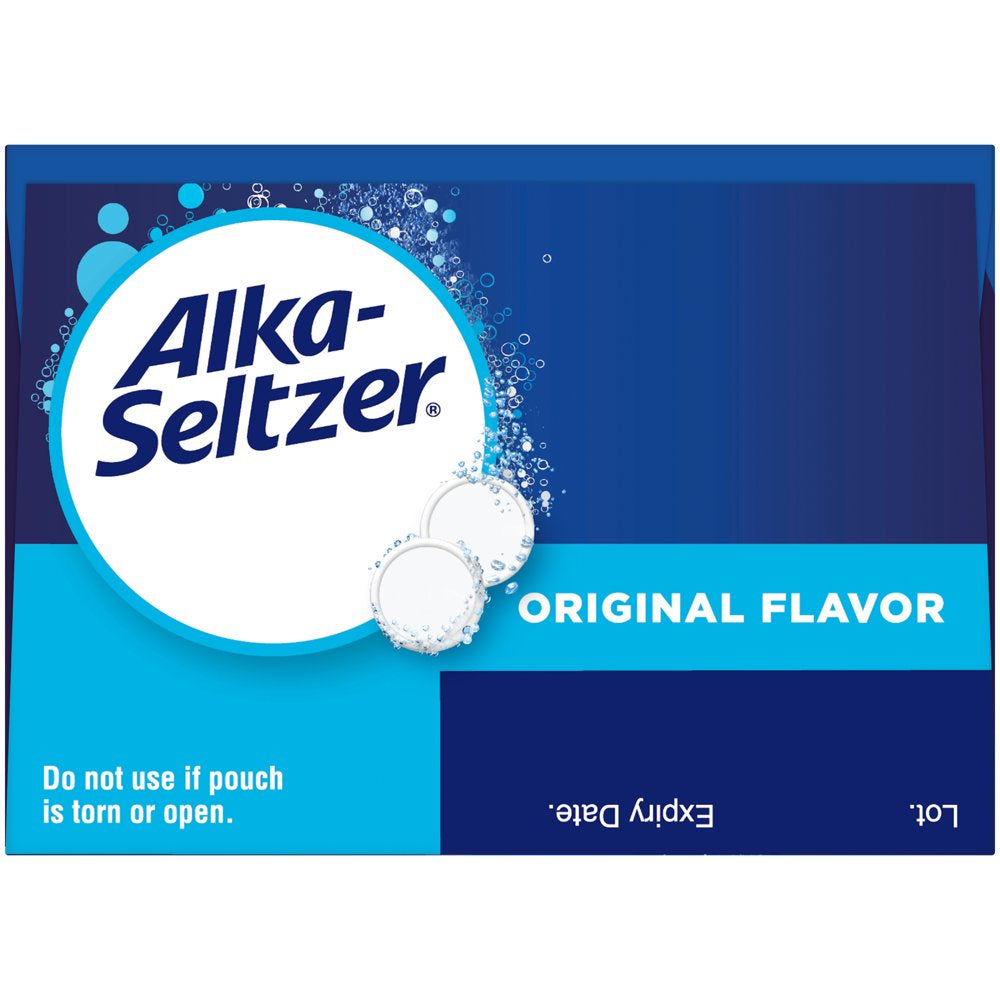 Alka-Seltzer Original Effervescent Tablets, 24 Ct