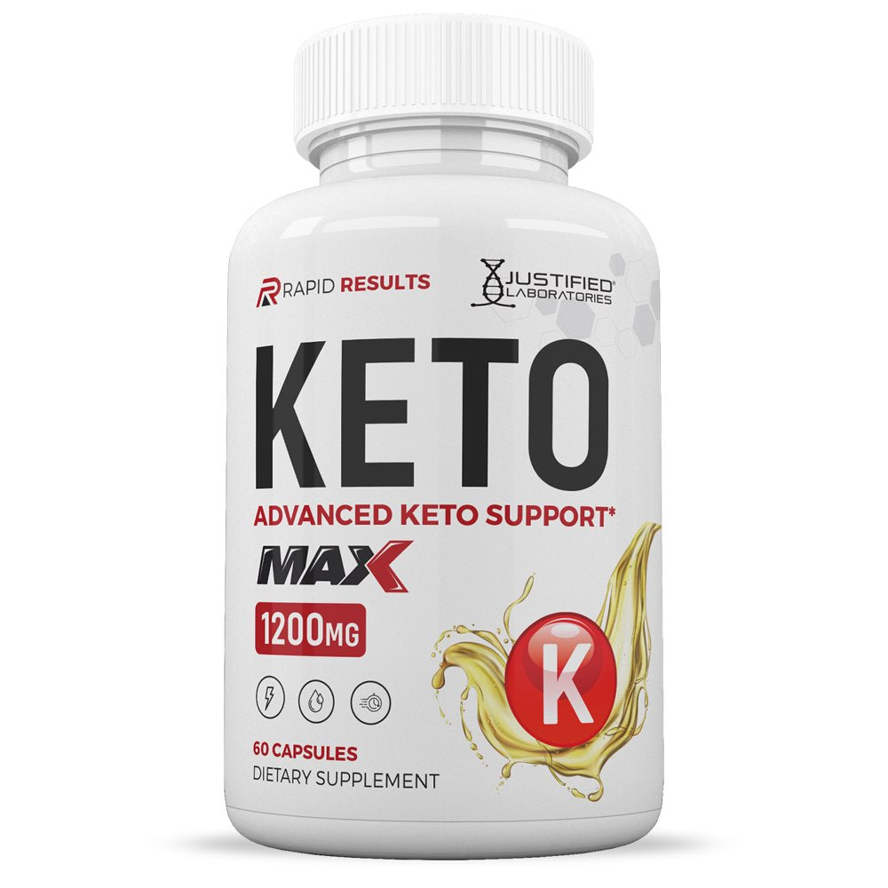 (2 Pack) Justified Laboratories Rapid Results ACV MAX Pills 1675Mg Stronger than Gummies Advanced Keto Support 120 Capsules - Nutricity.com.au