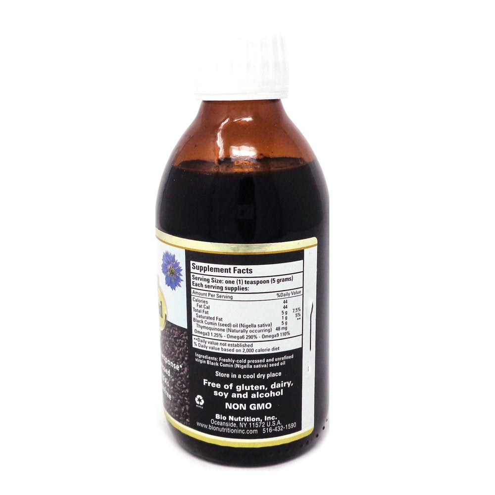 Bio Nutrition Premium Black Seed Oil - 8 Fluid Ounces