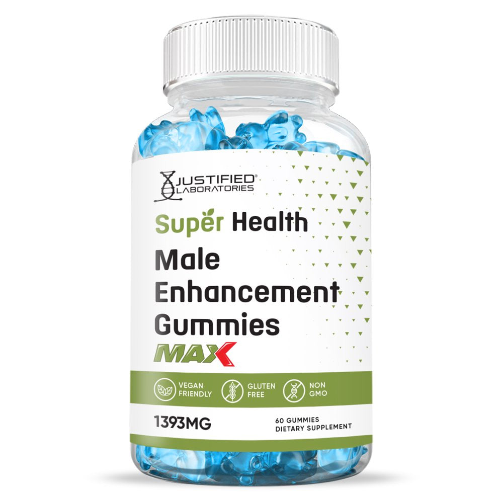 (10 Pack) Super Health Male Enhancement Max Gummies 1393MG 600 Gummys - Nutricity.com.au
