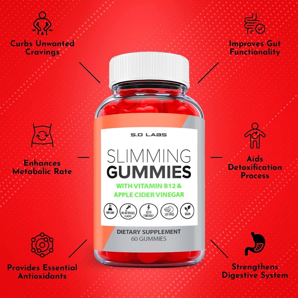 (2 Pack) Slimming Gummies It Works for Weight Loss,Slimming Gummies It Works with Apple Cider Vinegar,Slimming Gummies It Works Bajar De Peso,Slimming Gummies It Works for Women and Men (120 Gummies) - Nutricity.com.au
