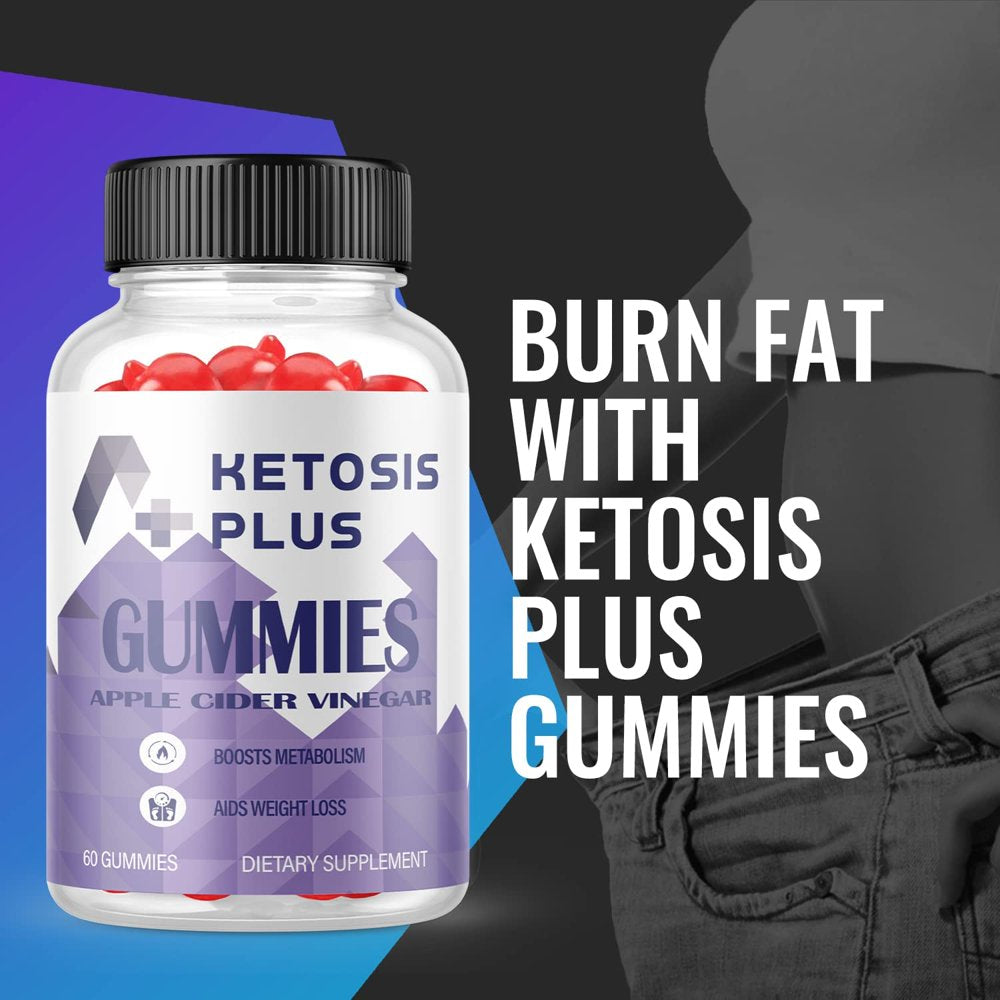 (3 Pack) Ketosis plus ACV Gummies - Supplement for Weight Loss - Energy & Focus Boosting Dietary Supplements for Weight Management & Metabolism - Fat Burn - 180 Gummies - Nutricity.com.au