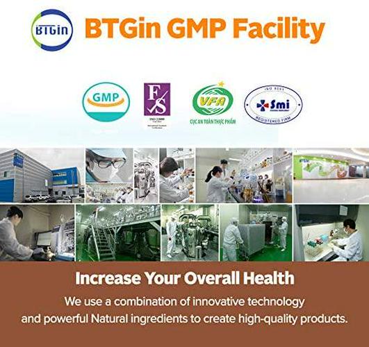 6 Year-Old Korean Panax Red Ginseng Capsules - Gin HONGSAM 200mg Supplement w/Extra Strength Ginsenosides, Compound-K, RG3 Focus Pills for Men and Women 60 Vegan Capsules BTGIN