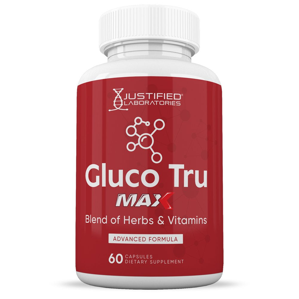 (2 Pack) Gluco Tru Max Advanced Formula 1295MG 120 Capsules - Nutricity.com.au