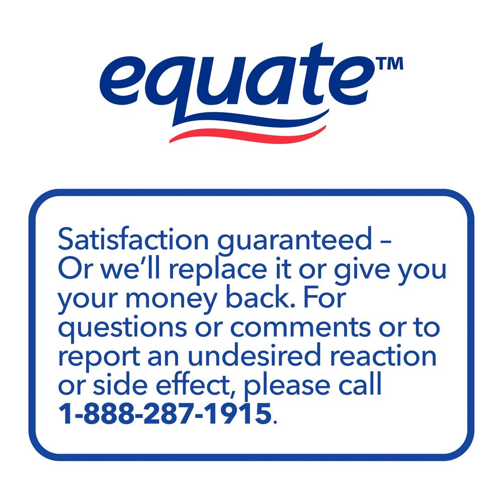 Equate Ultra Strength Antacid Tropical Fruit Chewable Tablets, 1000 Mg, 160 Count