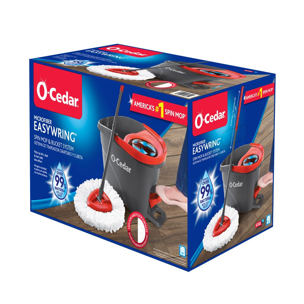 Easywring Spin Mop & Bucket System