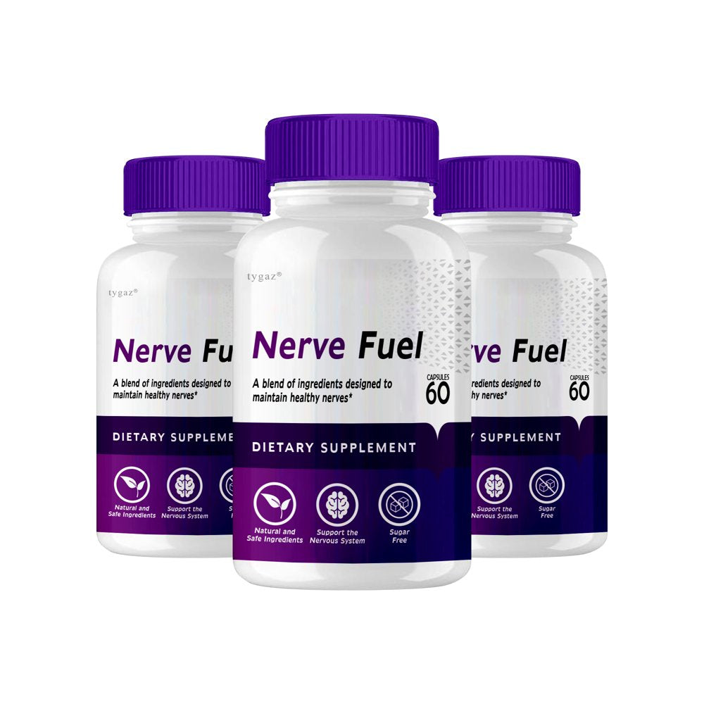 (3 Pack) Nerve Fuel - Nerve Fuel Natural Nerve Supplement Support - Nutricity.com.au