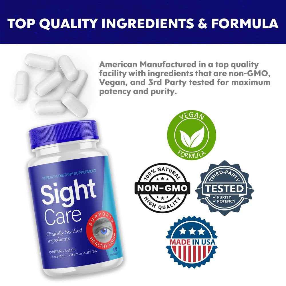 (2 Pack) Sight Care - Revolutionary Advanced Vision Matrix Formula - Supports Healthy Vision - Dietary Supplement for Eyes Sight - 120 Capsules - Nutricity.com.au