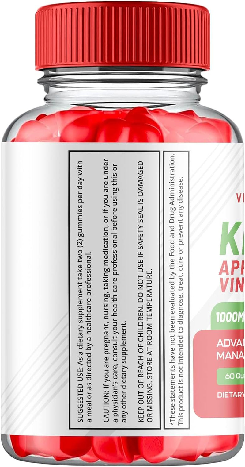 (2 Pack) Vita Keto Fuel Keto ACV Gummies - Apple Cider Vinegar Supplement for Weight Loss - Energy & Focus Boosting Dietary Supplements for Weight Management & Metabolism - Fat Burn - 120 Gummies - Nutricity.com.au