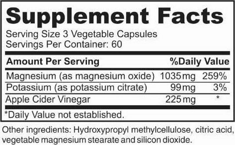 7 Lights Temple Cleanse 180 Capsules, Magnesium, Oxygen-Based Colon Cleanse Detox