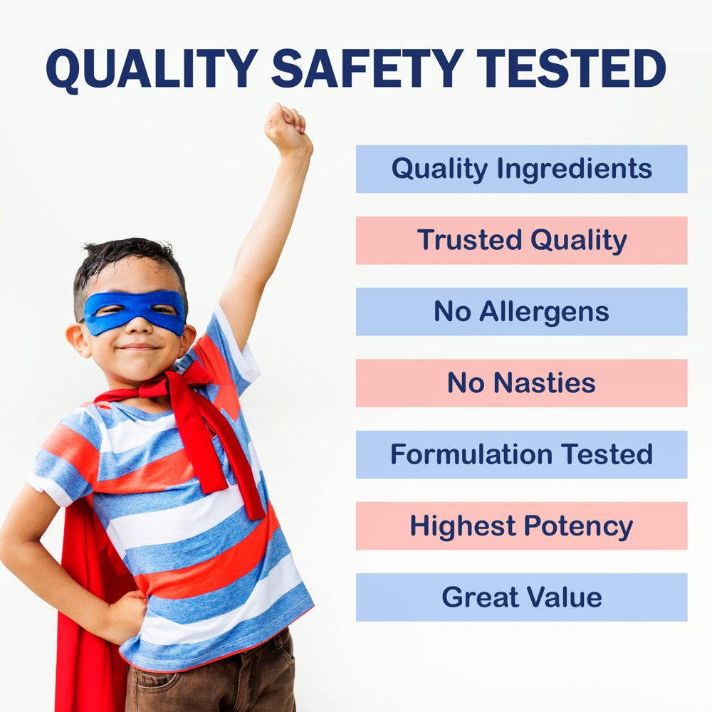 Brain Booster Supplement for for Kids, Teens & Children | Supports Memory, Focus, Attention & Clarity | with Omega 3 & DHA | Brain Support Supplement Tasty Easy-To-Swallow 60 Gummy Vitamins